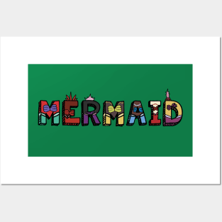 Mermaid Sisters Posters and Art